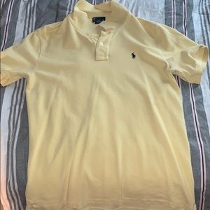 Yellow Ralph lauren kids polo